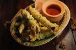 Fried mangrove leaf