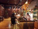 Bar area at Baan Ta Klua