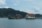 Fishermen in the bay