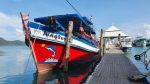 Wooden boat to Koh Mak and Koh kood