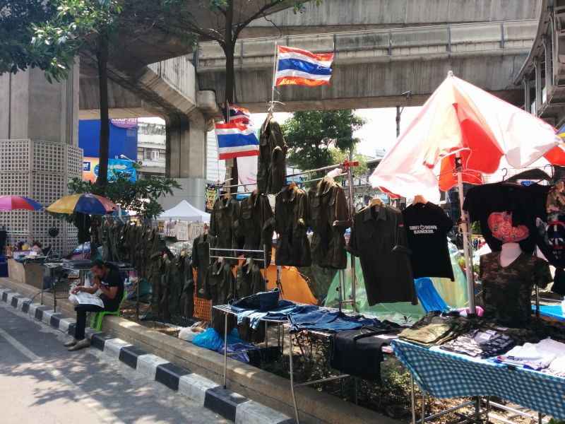 Central Bangkok Protest Sites