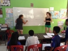 Volunteers at Cambodia Kids School Koh Chang