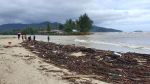 Klong Prao beach after the flood