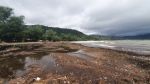 Klong Prao beach after the flood