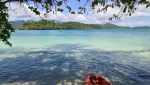 Arrived at the island