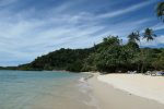 Beach at Chivapuri Resort looking west
