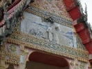 Mural above viharn entrance