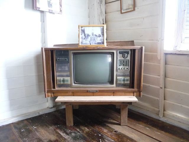 Old TV in Koh Mak museum