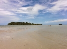 Walking to Koh Man Nai, off Kai Bae beach, Koh Chang