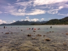 Walking to Koh Man Nai, off Kai Bae beach, Koh Chang