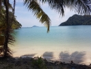 North facing beach