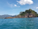 West side of Koh Suwan, Koh Chang in the background