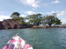 Can moor the kayak on the southern side of Koh Rom