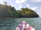 Narrow beach on Koh Suwan ( pic at high tide )