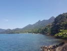Looking north along Pearl beach