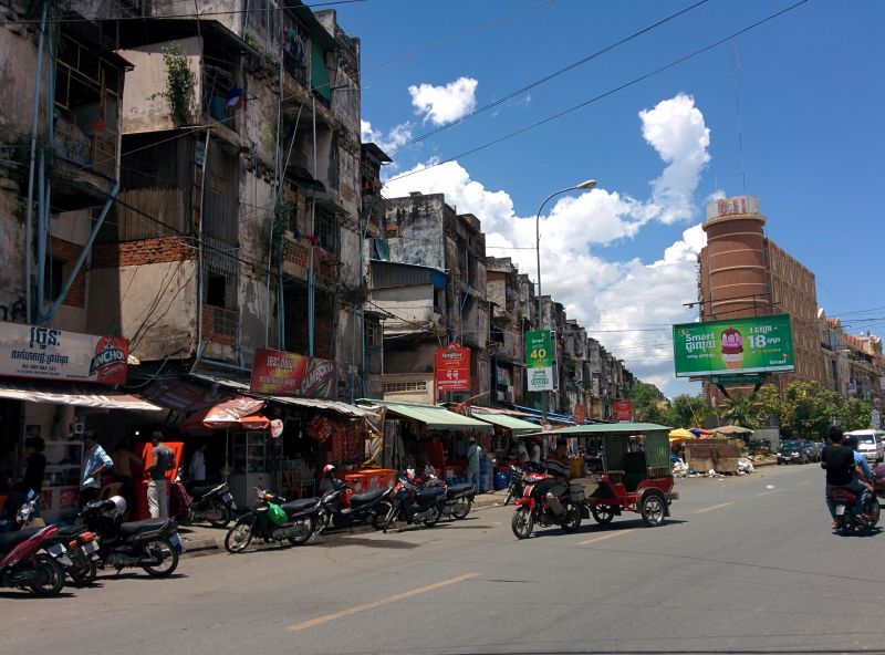 Old Phnom Penh street