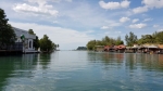 The mouth of the river