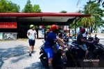 Tourists with guns at Koh Chang Shooting Range