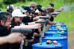 Tourists at Koh Chang Shooting Range