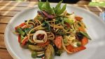 Spicy seafood spaghetti