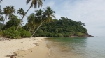 Looking east on the beach