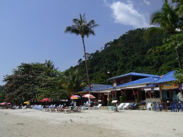 Beach Bars in centre of the beach