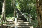 Steps to the navy shrine