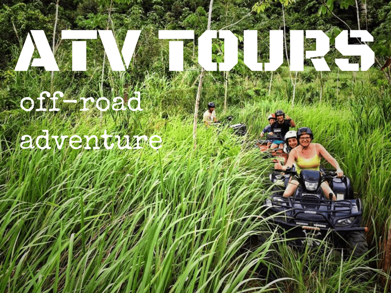 ATV Tours in the jungle on Koh Chang island, Thailand