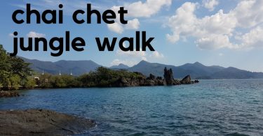View from Chai Chet Resort Jungle Walk