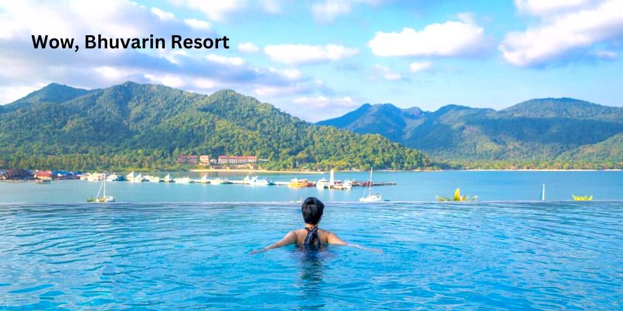Amazing views at Bhuvarin Resort pool