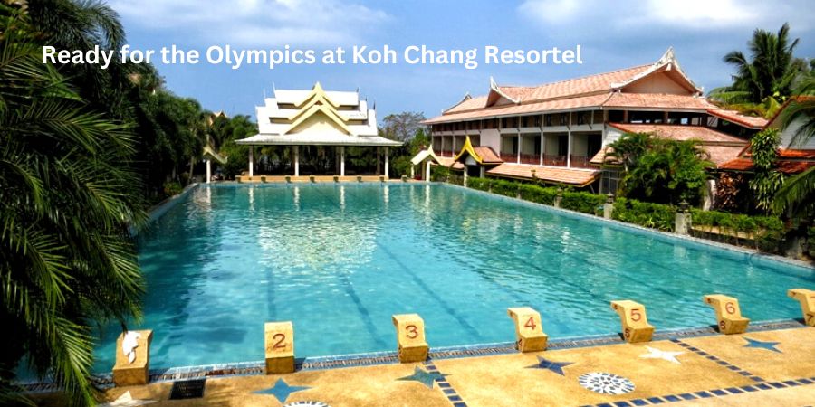 Olympic pool at Koh Chang Resortel
