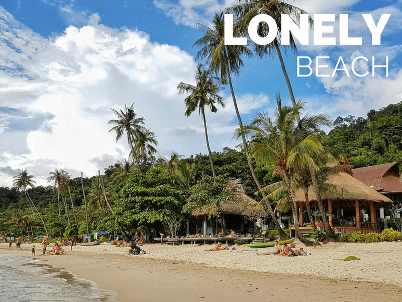 Tourist information and travel guide for Lonely Beach, Koh Chang