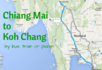 Travel from Chiang Mai to Koh Chang by bus, train or plane.