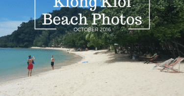 Photogrpahs of Klong Kloi beach, bangbao, Koh Chang. Taken in 2016