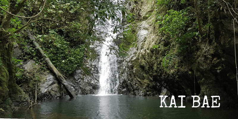 Kai Bae waterfall, Koh Chang