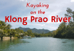 explore the Klong Prao river estuary by canoe