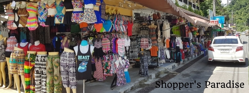 Beachwear for sale on White Sand beach, Koh Chang