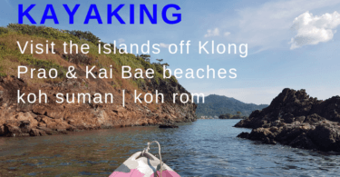 sea kayaking Klong Prao and Kai Bae beaches