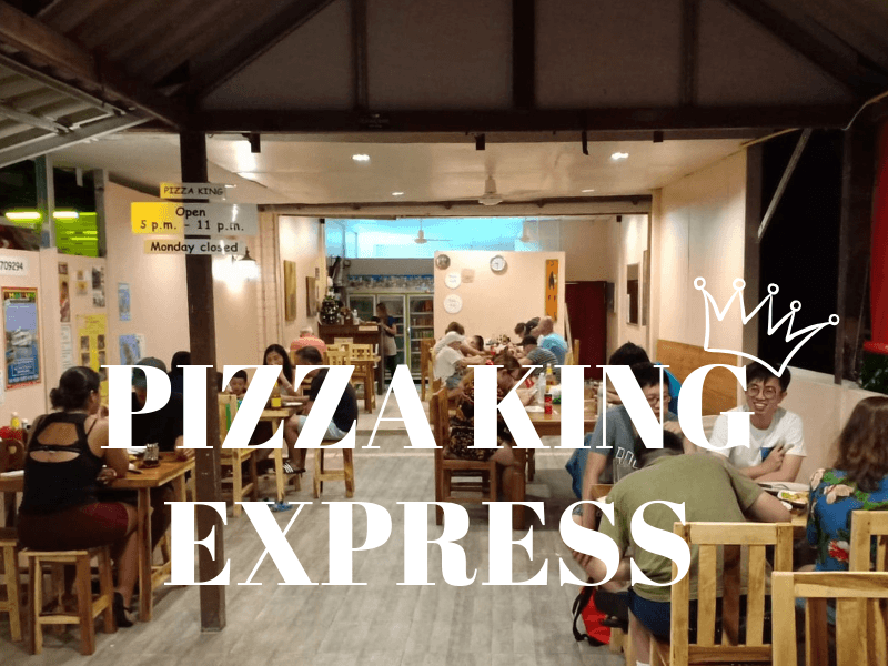 Koh Chang's best pizza at Pizza King Express