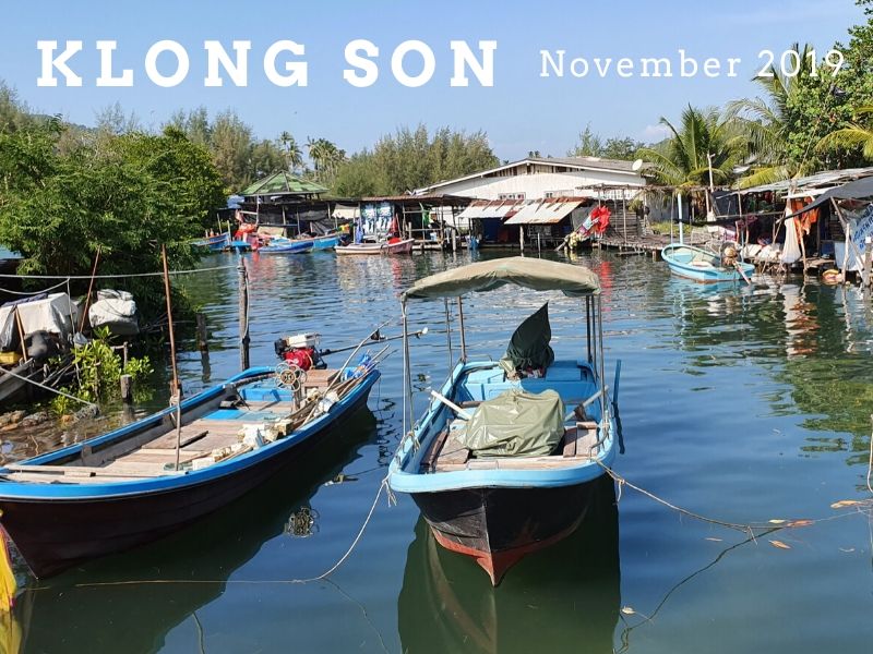 Klong Son fishing village 2019