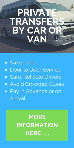 Private and shared transfers to Koh Chang.  Click for details.