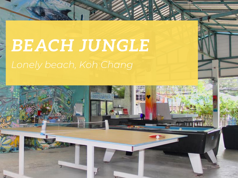 Beach Jungle, Lonely beach, Koh Chang