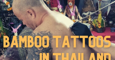 bamboo tattoo in Thailand