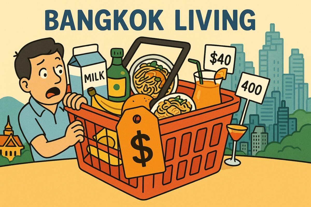 Bangkok cost of food