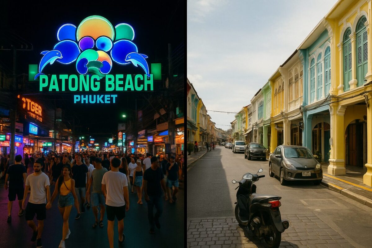 Different sides of Phuket